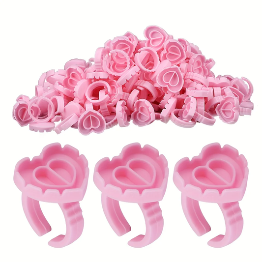 Disposable Heart Shaped Glue Rings